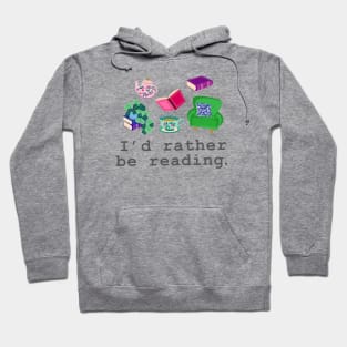 I'd rather be reading Hoodie